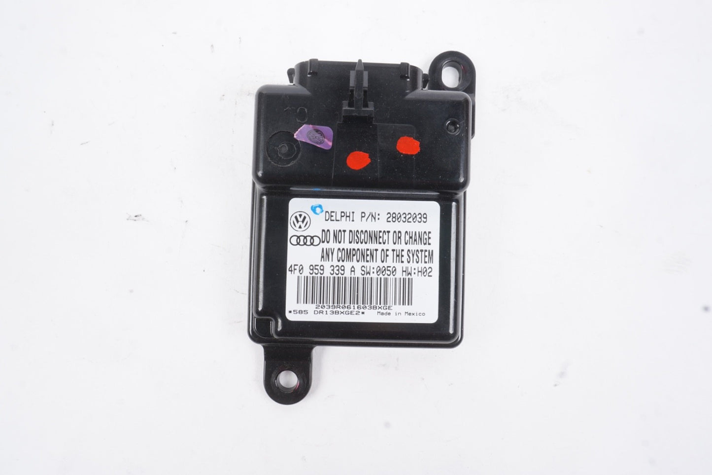 2005 - 2011 Audi A6 Front Right Seat Occupant Detection Module OEM
