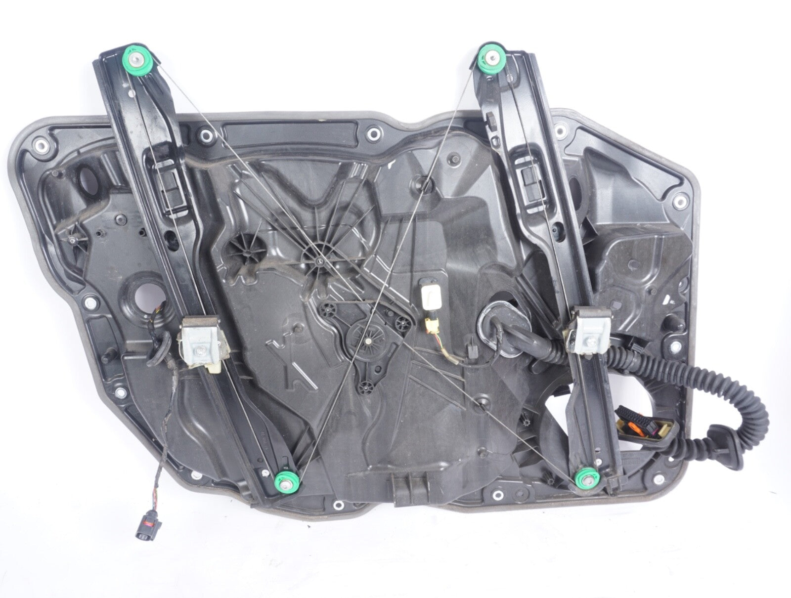 2011 - 2018 PORSCHE CAYENNE FRONT RIGHT DOOR WINDOW REGULATOR & CARRIER OEM
