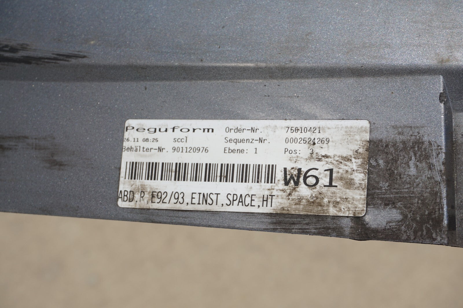 07 - 13 BMW 328i 335i Convertible Coupe Right Rocker Panel Skirt Molding OEM