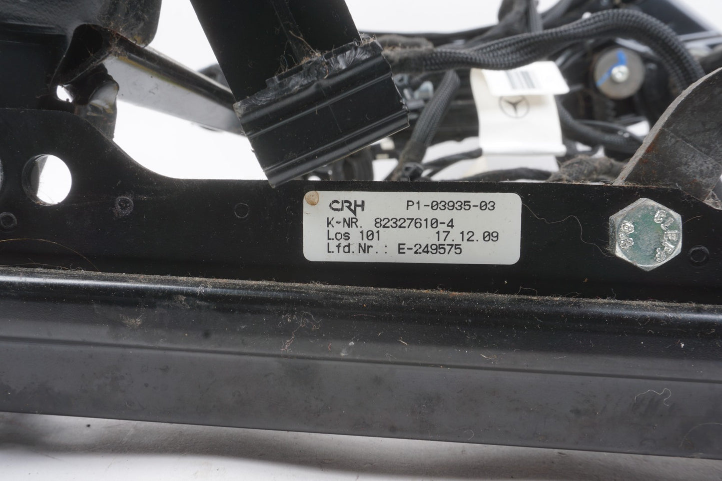 08-14 Mercedes W204 C300 GLK350 Front Right Seat Rail Track Frame & Motors OEM