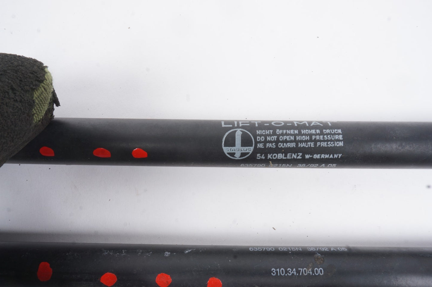 1987 - 1993 Cadillac Allante Rear Trunk Lift Support Left & Right OEM