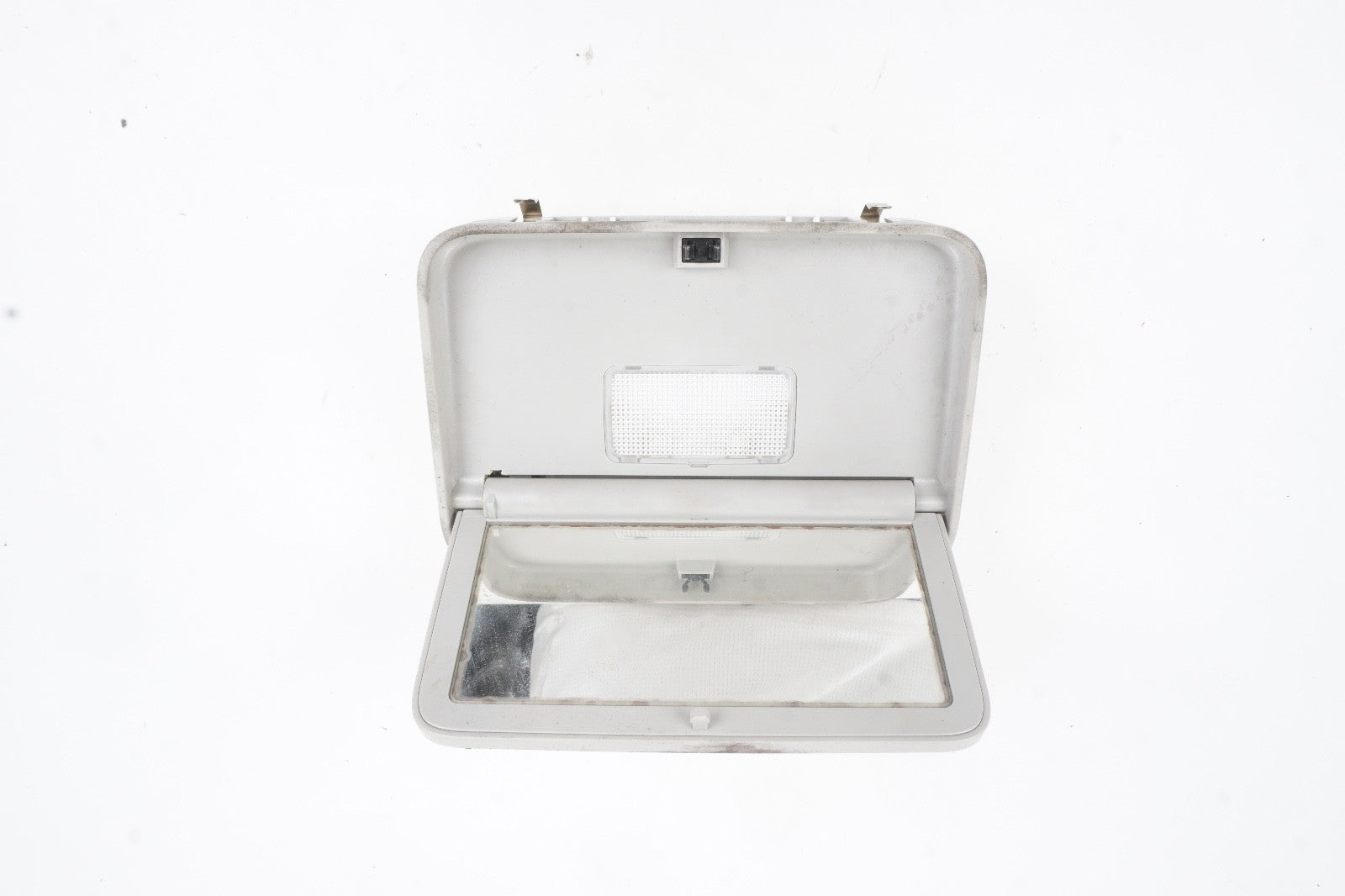 07 - 13 MERCEDES S550 S600 ROOF VANITY MAKE UP MIRROR REAR LEFT DRIVER SIDE OEM