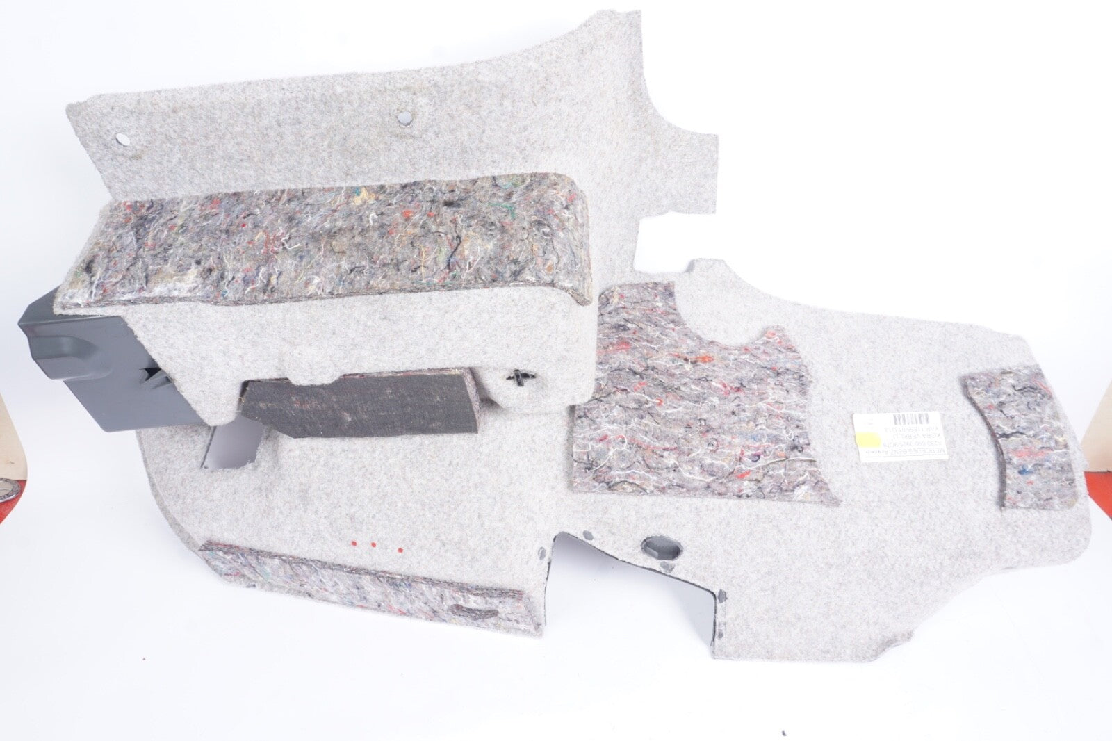 03-06 Mercedes SL500 R230 Rear Left Driver Side Trunk Carpet Liner Trim OEM