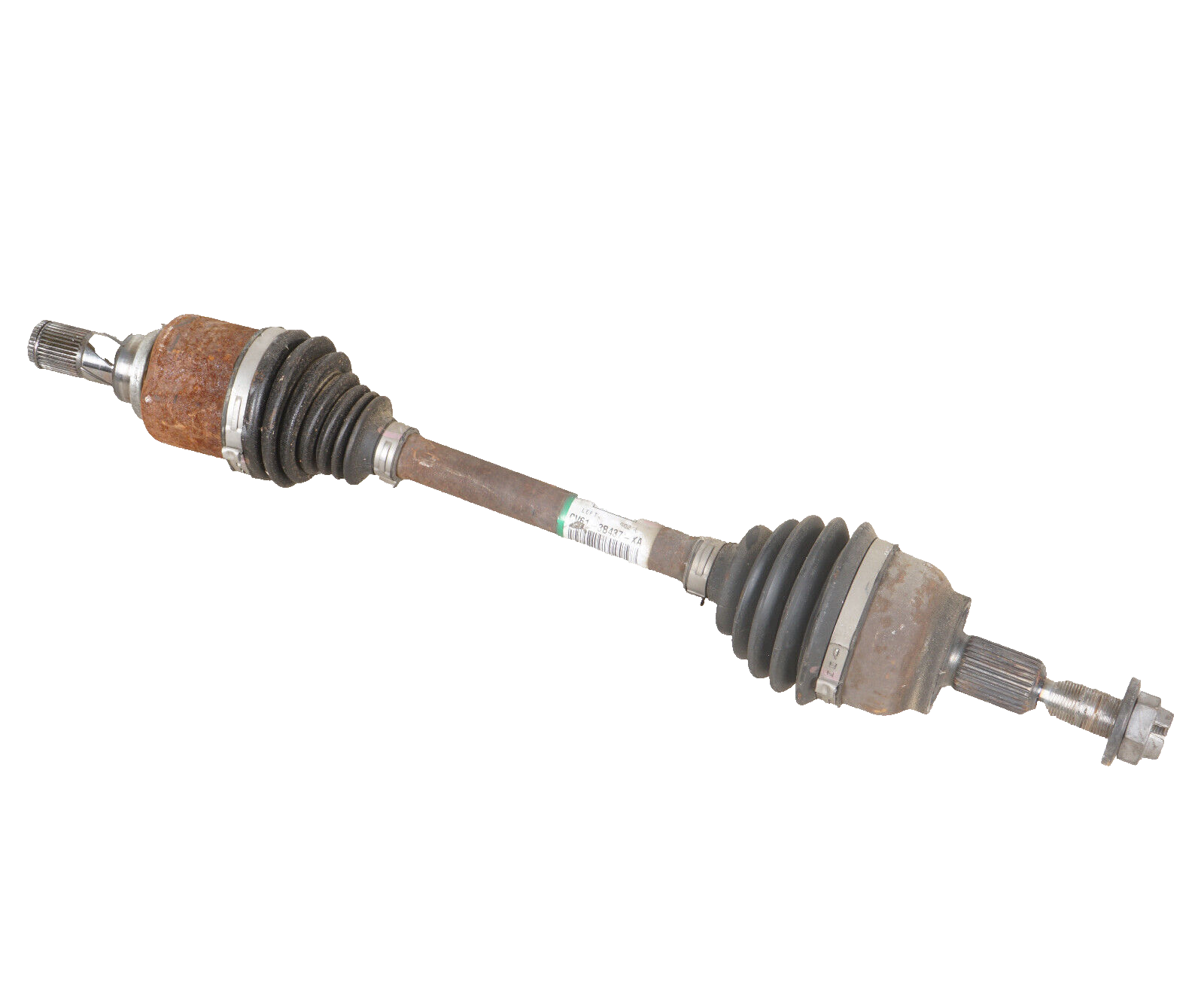 16 17 18 FORD FOCUS FRONT AXLE SHAFT LEFT DRIVER SIDE CV61-3B437-XA OEM