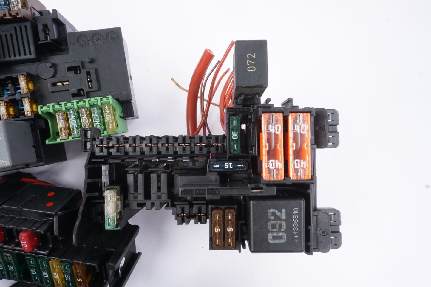 2014 - 2017 Mercedes S550 W222 OEM Rear Fuse Relay Box Module SET
