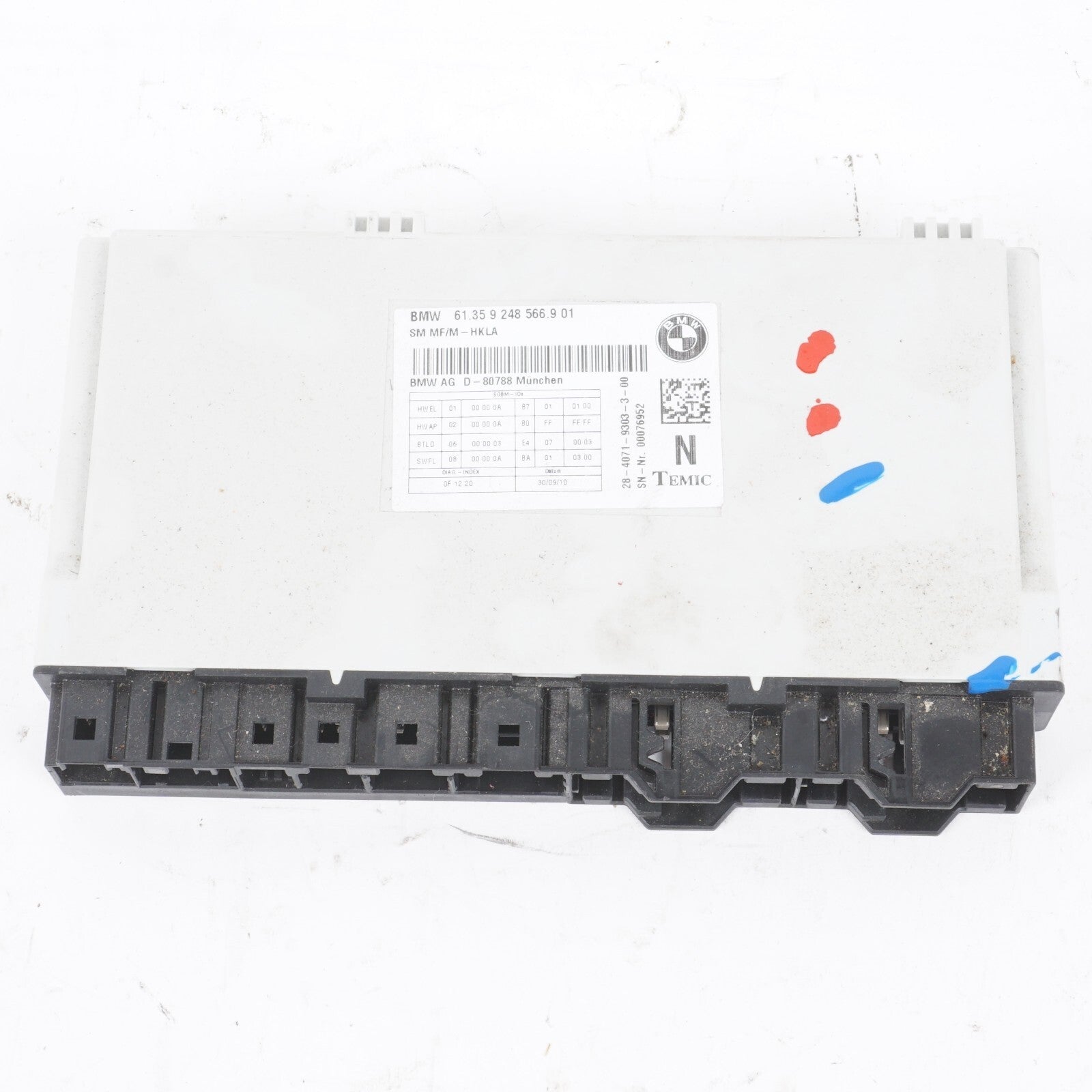 2010 - 2017 BMW 550I GT F07 FRONT LEFT / RIGHT SEAT CONTROL MODULE   OEM