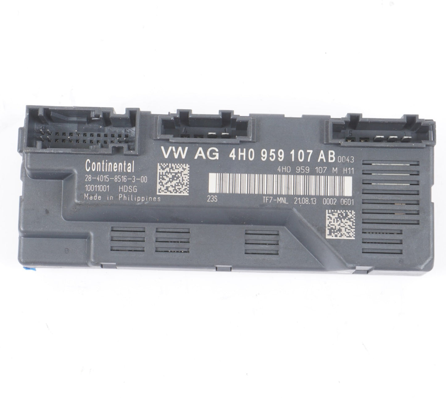 12-17 AUDI A8L A8 Trunk  Lid Pulldown Control Module 4H0959107AB OEM