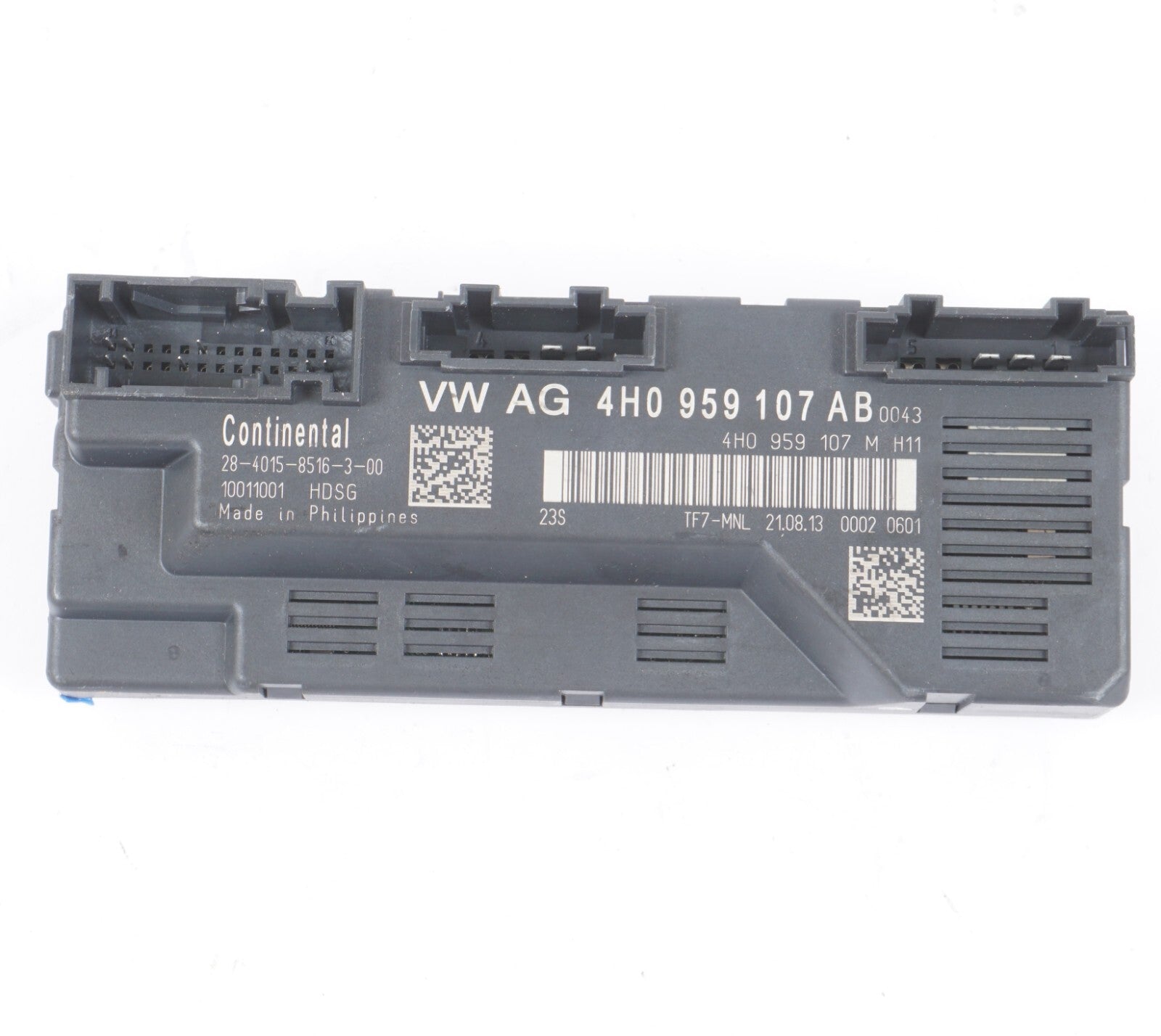 12-17 AUDI A8L A8 Trunk  Lid Pulldown Control Module 4H0959107AB OEM