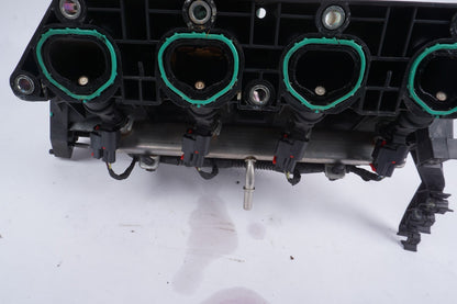 14 - 17 Fiat 500L 1.4l Intake Manifold w/ Fuel Injectors OEM 36k