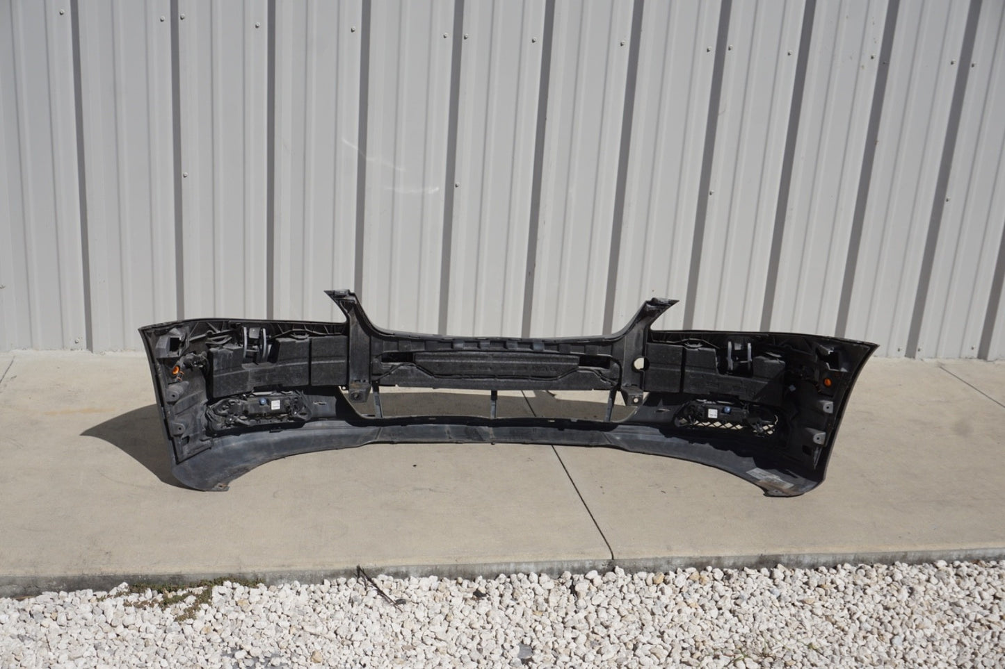 10-13 Mercedes W221 S550 S400 Base Front Bumper Cover Assembly Gray OEM