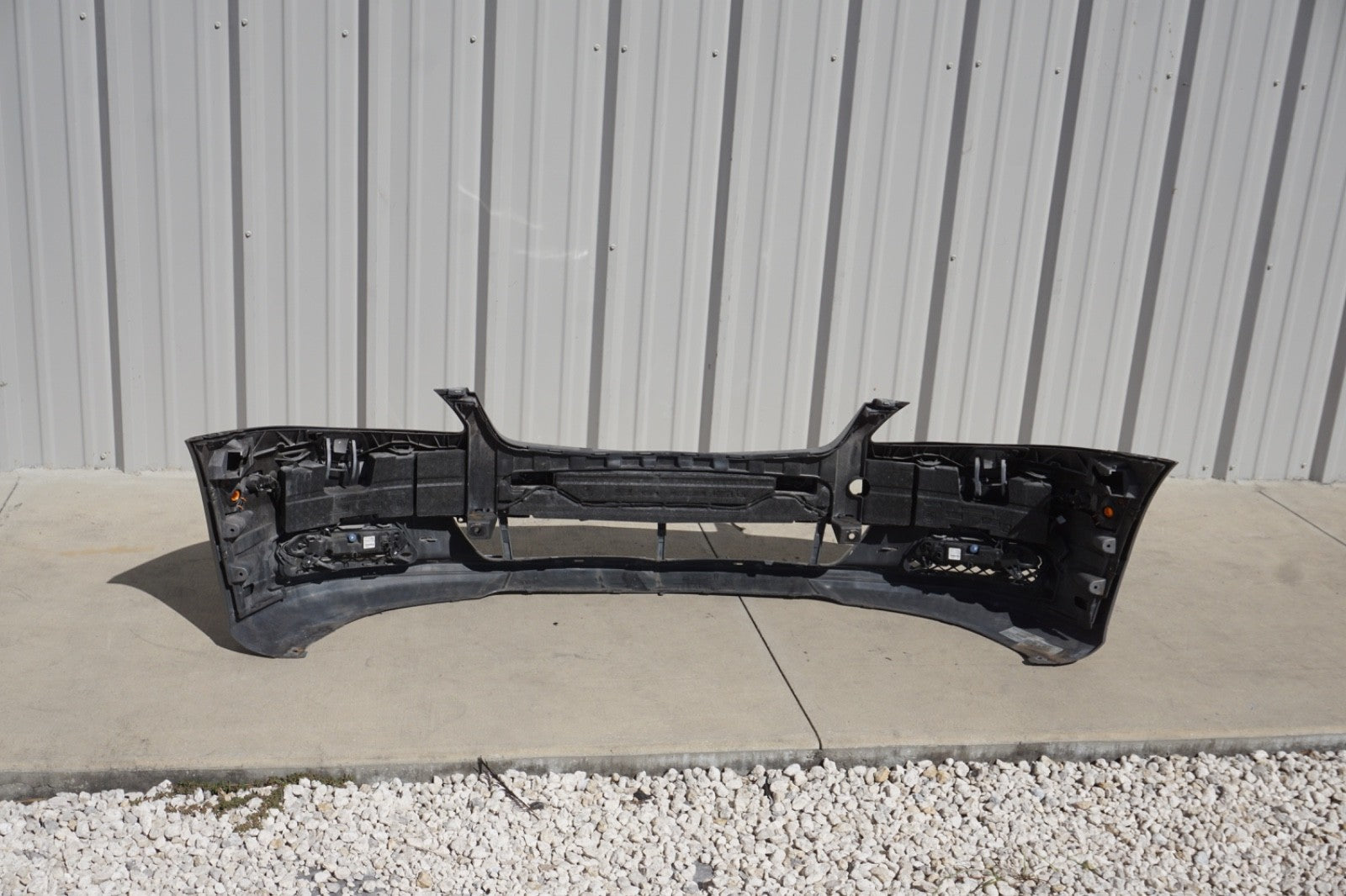 10-13 Mercedes W221 S550 S400 Base Front Bumper Cover Assembly Gray OEM