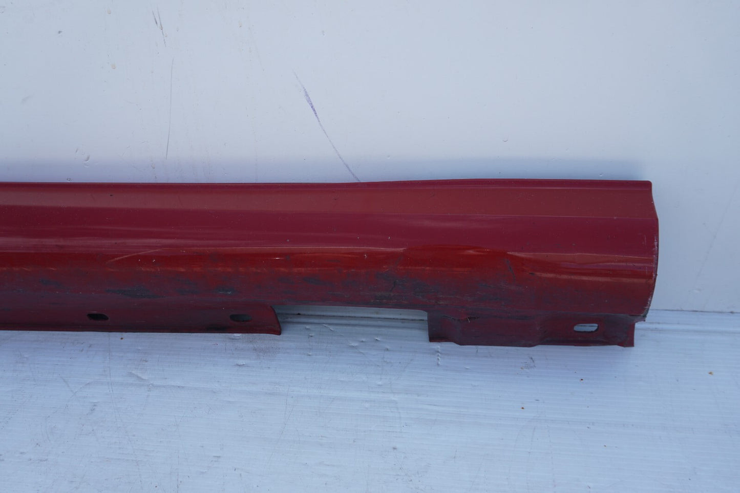 08 - 14 Mercedes W204 C300 RIGHT PASSENGER SIDE ROCKER PANEL SKIRT MOLDING OEM