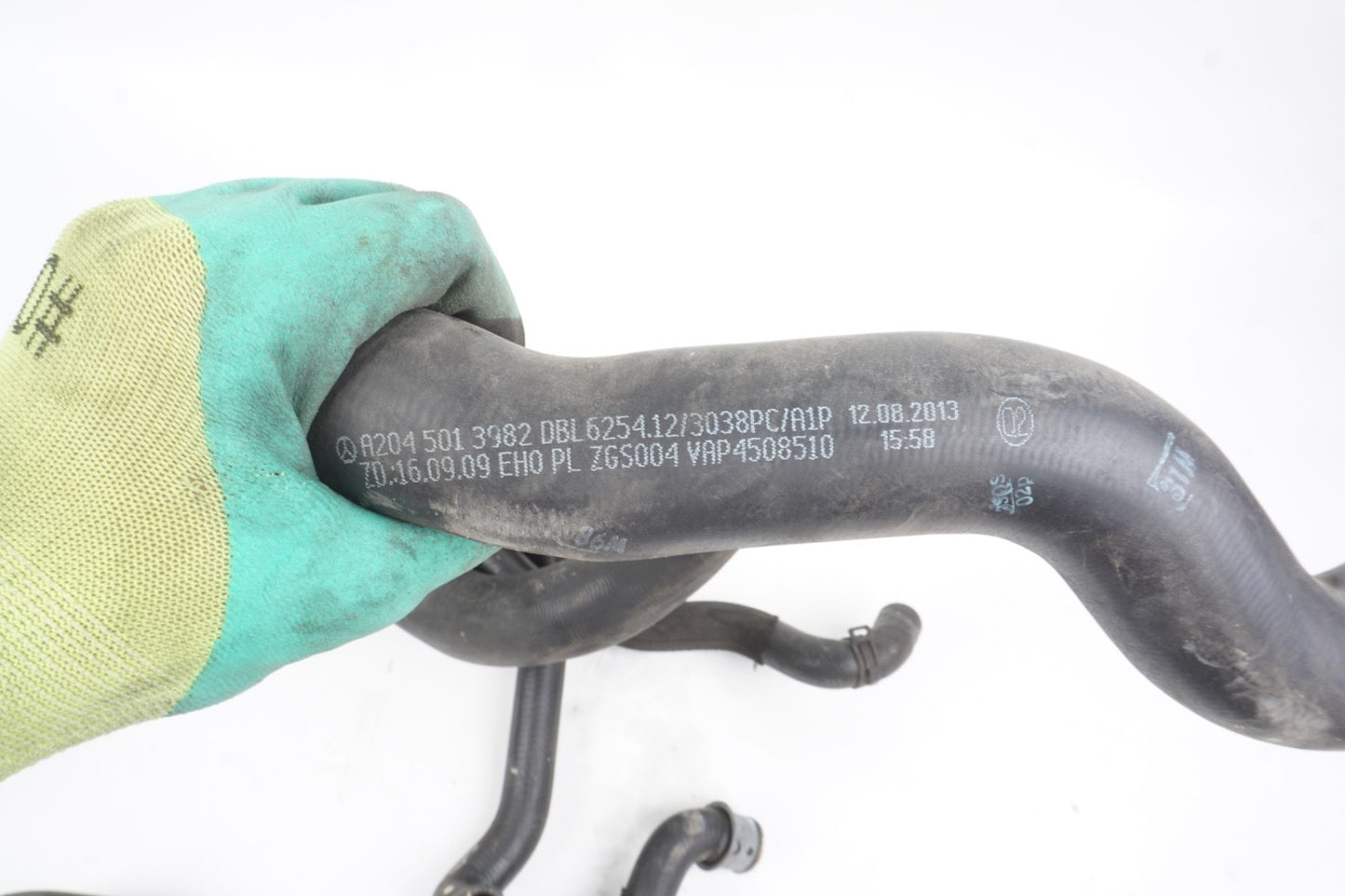 2014 Mercedes W207 E350 Radiator Cooling Hose Pipe Set