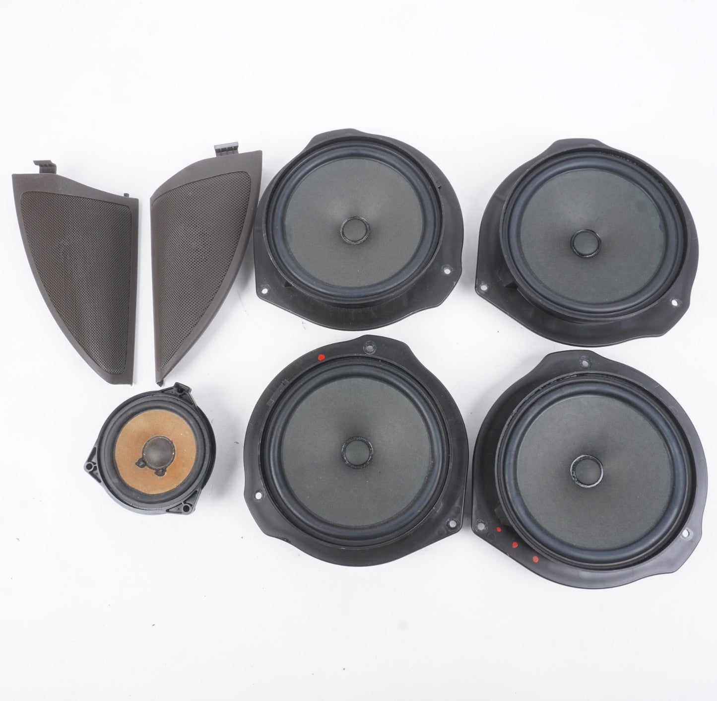 2013 - 2016 Mercedes X166 GL450 Door Speakers Sound Set Of 4 OEM