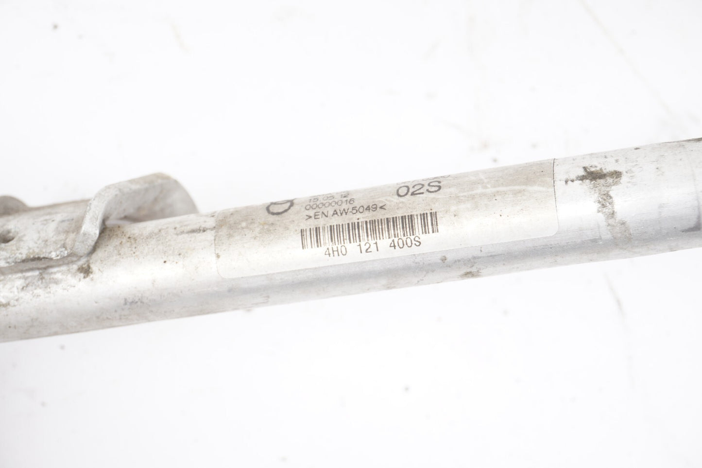 12-17 AUDI A8L A8 3.0L LEFT COOLANT HOSE TUBE LINE 4H0121400S OEM