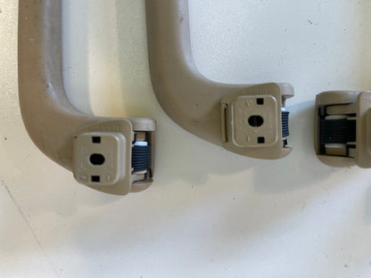 07-13 W221 MERCEDES BENZ S550 S600 S63 OVERHEAD ROOF GRAB HANDLE SET OF 4 OEM