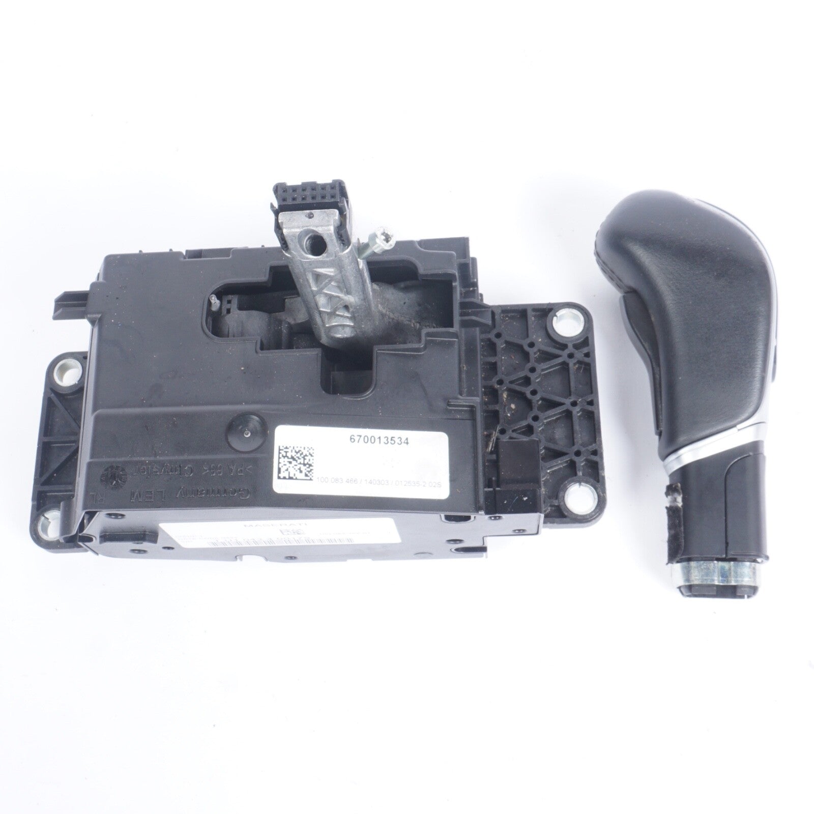 2014-2019 MASERATI GHIBLI SQ4 FLOOR SHIFTER GEAR SELECTOR OEM