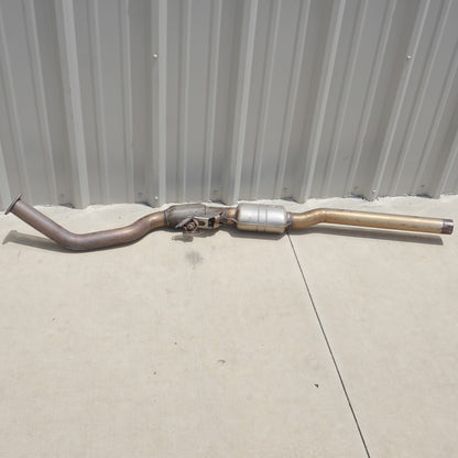 2011 - 2012 Audi A8 D4 4.2L Muffler Silencer Exhasut Pipe Tube Left OEM