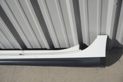 2014 - 2019 Maserati Ghibli Left Side Rocker Skirt Molding Trim Panel White OEM