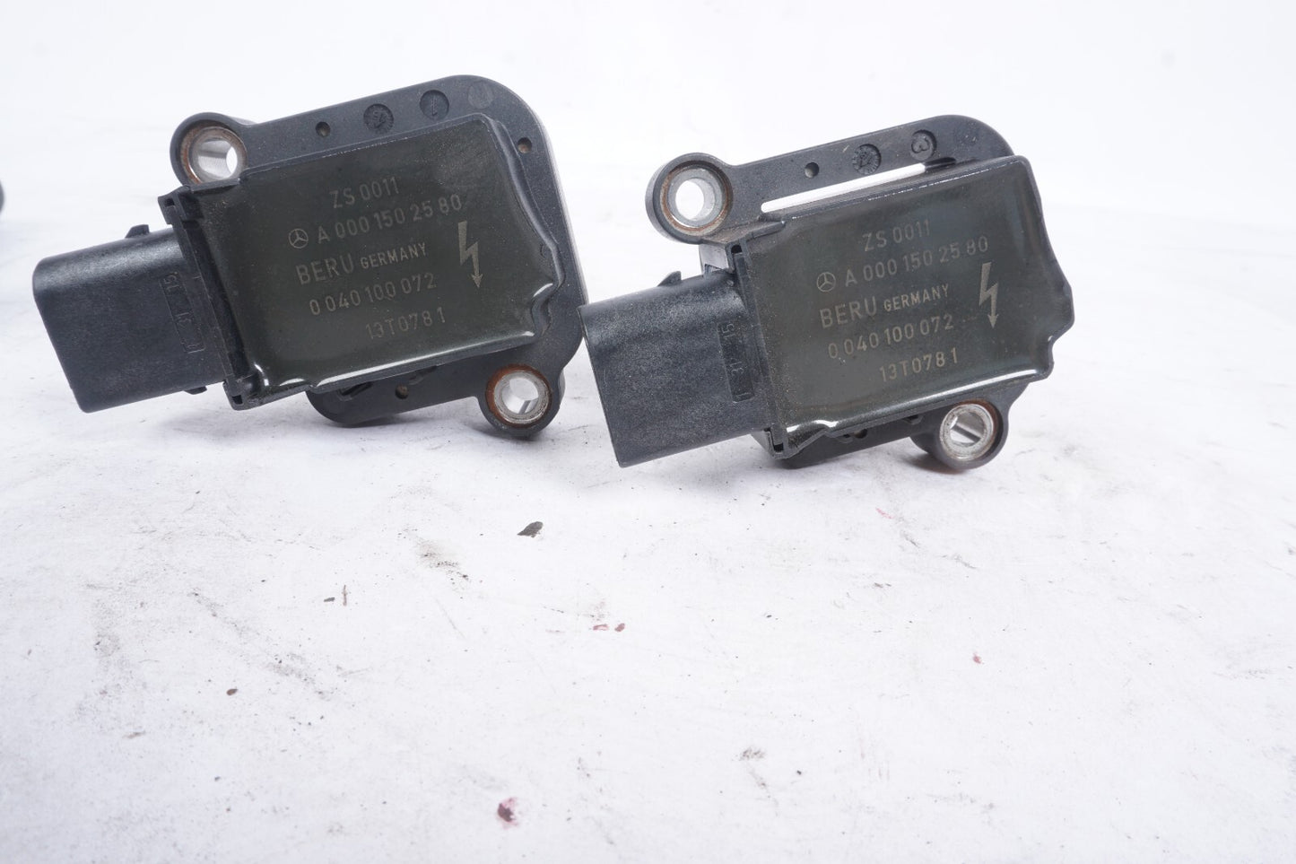 12-15 Mercedes W204 C250 SLK250 Ignition Coil Set Of 4 OEM