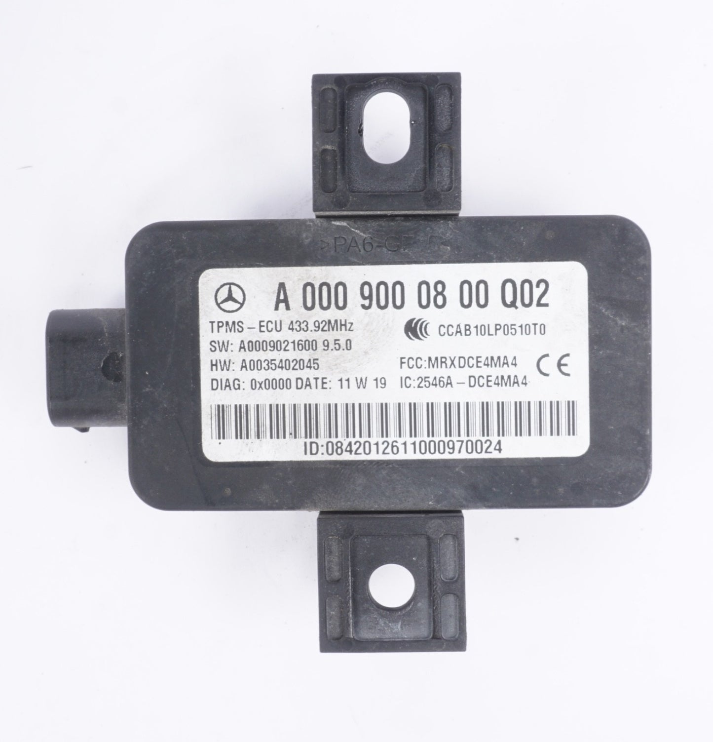 10-14 Mercedes W221 S550 CL550 Tire Pressure Monitor System TPMS Module Oem