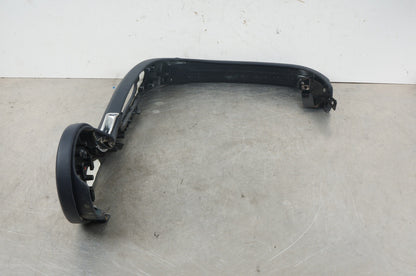 11-20 BENTLEY MULSANNE FRONT LEFT SEAT LEATHER BEZEL COVER BLUE