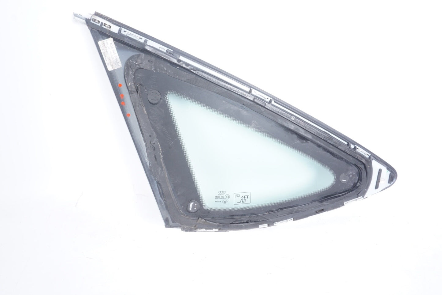 2012 - 2017 Audi A7 Rear Quarter Window Glass Right Passenger Side OEM
