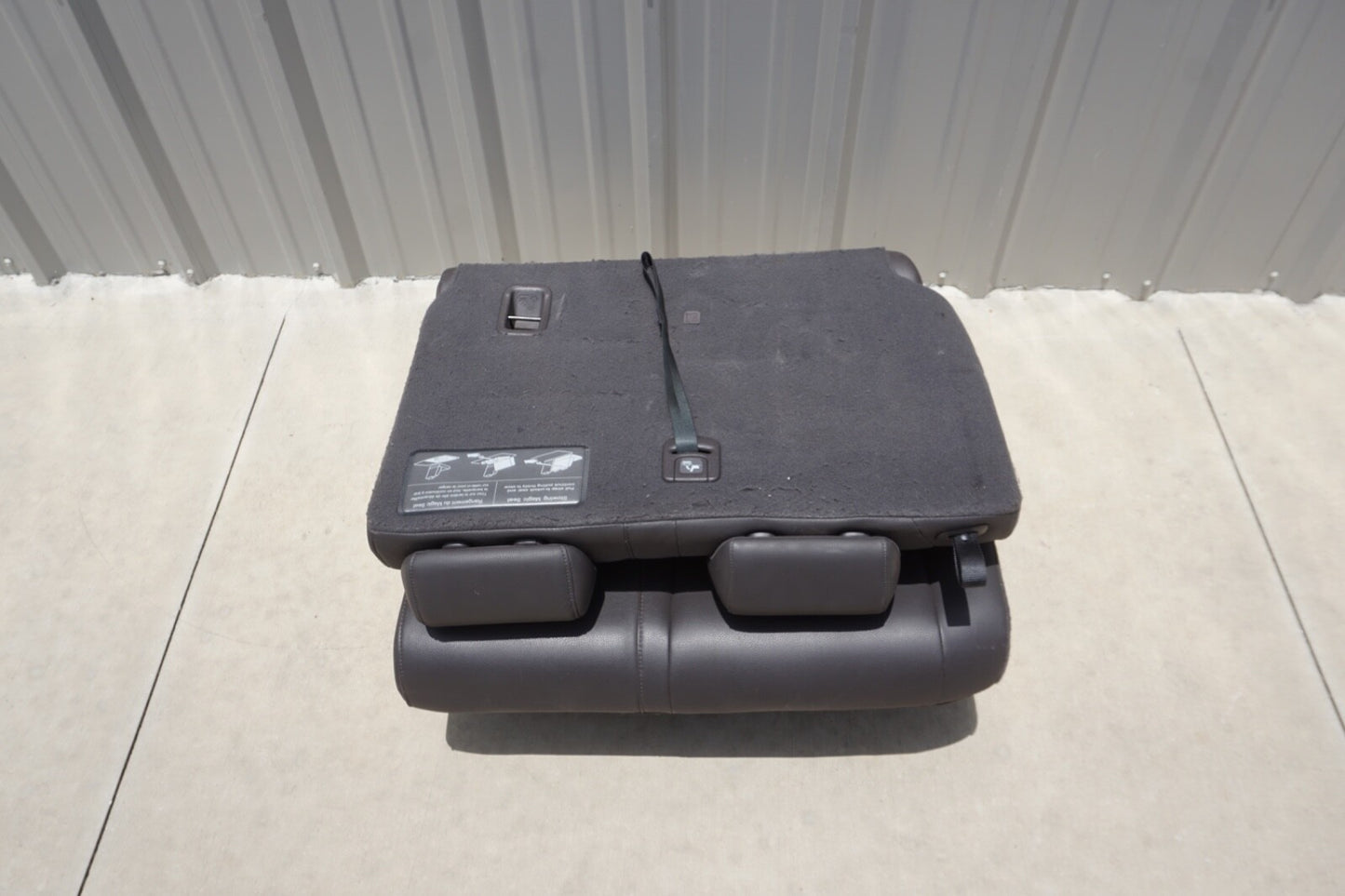 2018 - 2020 HONDA ODYSSEY REAR 3RD ROW LEFT SIDE SEAT CUSHION OEM BROWN