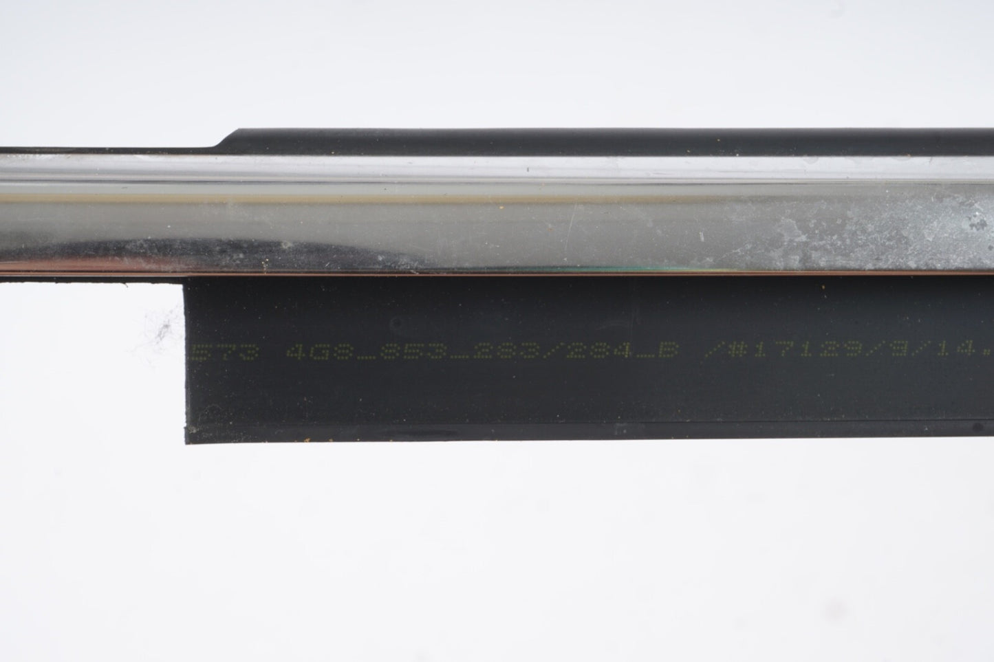 2012-2018 Audi A7 Front Door Window Belt Chrome Molding Trim Left Side OEM