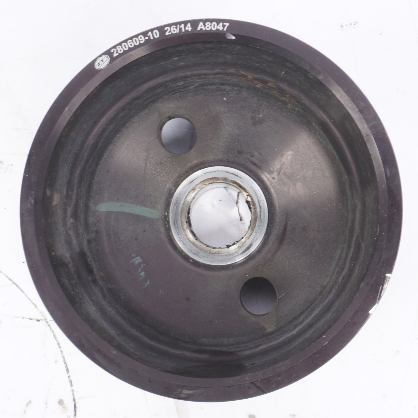 2014 - 2019 MASERATI GHIBLI 3.0L ENGINE HARMONIC BALANCER CRANK PULLEY OEM