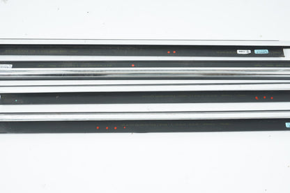 2012 - 2017 AUDI A7 DOOR WINDOW BELT MOLDING FRONT & REAR SET OEM