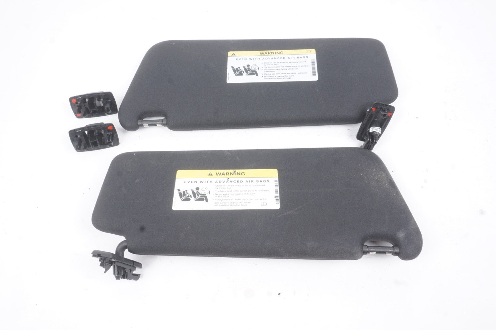 2010 - 2017 Mercedes Benz E550 E350 Coupe Convertible Left Right Sunvisors Pair