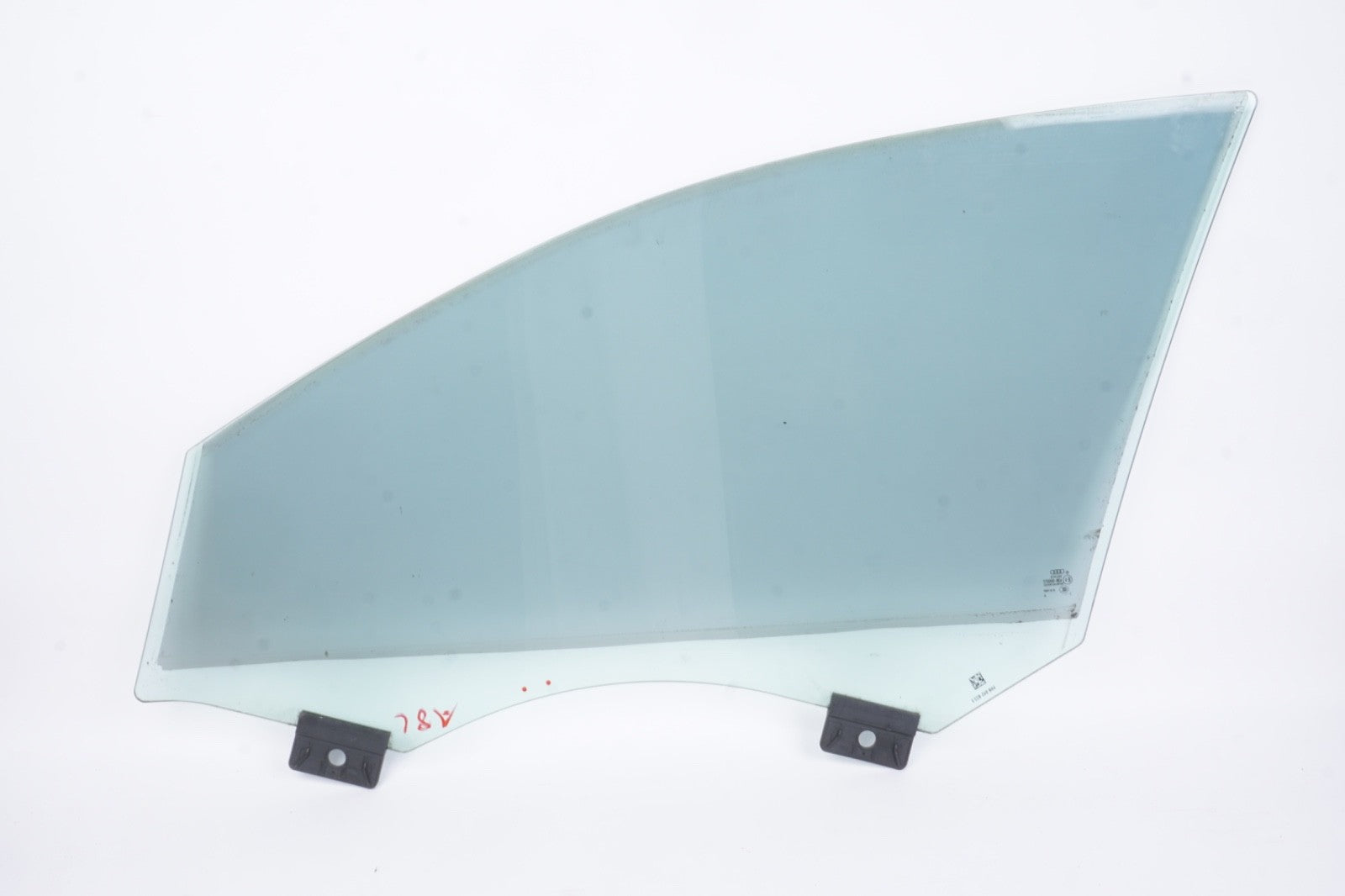 11-17 AUDI A8L WINDOW GLASS FRONT RIGHT PASSENGER SIDE DOOR  OEM