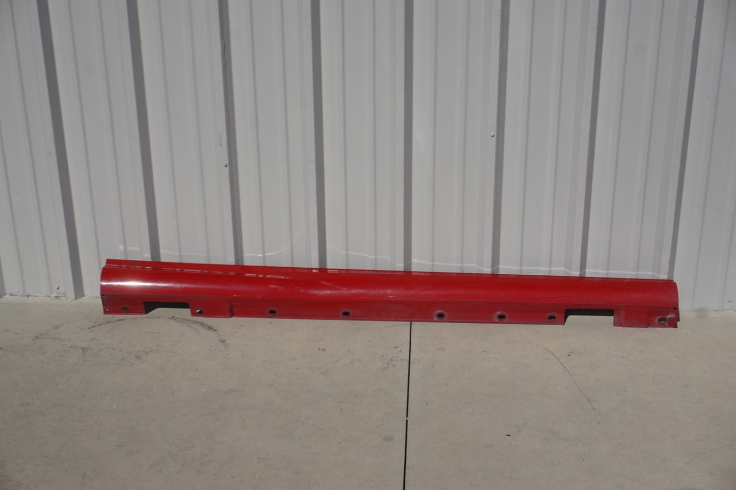 2008 - 2014 Mercedes C250 C300 AMG Sport Sedan Right Side Skirt Rocker Panel Red
