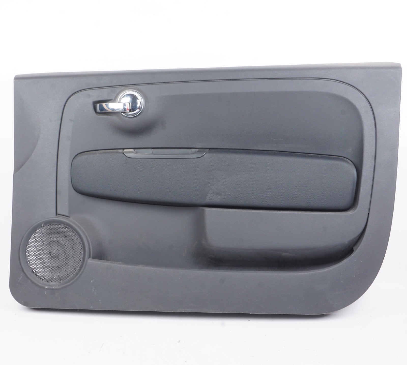 2012 - 2016 Fiat 500 Front Right Interior Door Trim Panel Black OEM