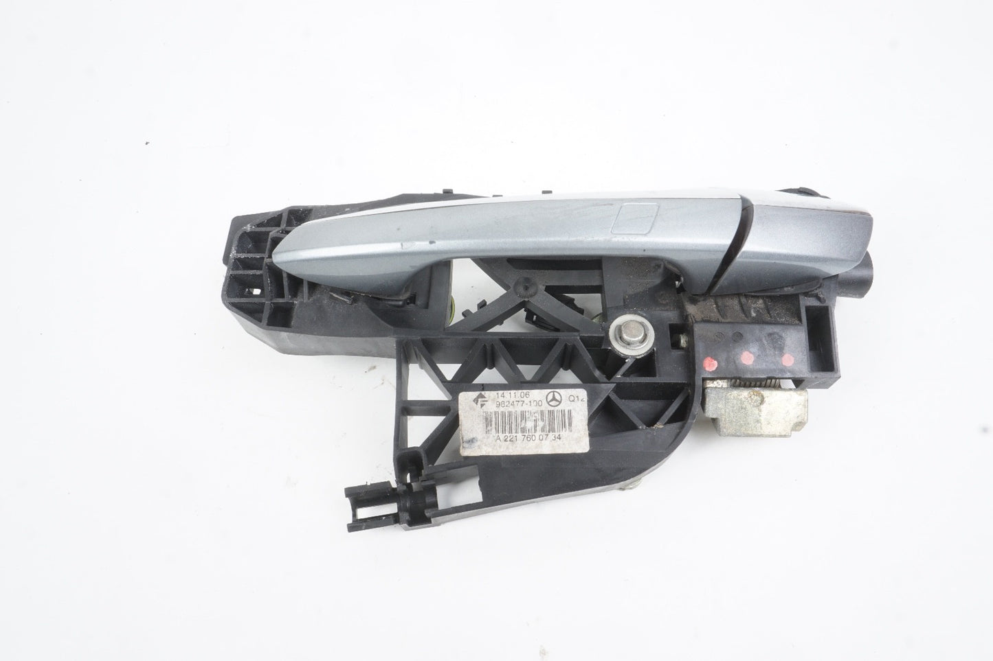 07-13 Mercedes W221 S600 S63 AMG Rear Left Exterior Door Handle Keyless Go OEM