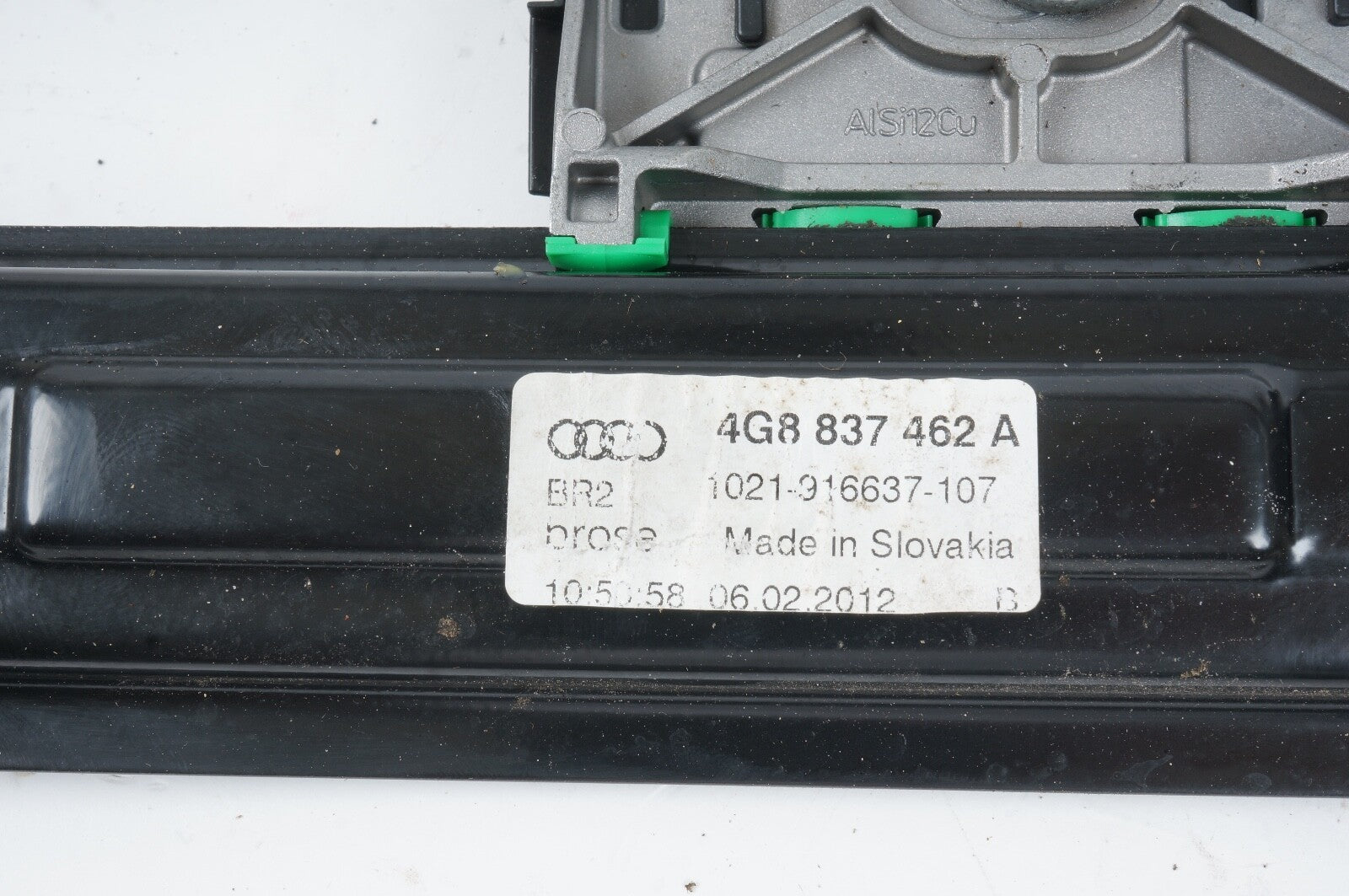 2012 - 2018 AUDI A7 QUATTRO FRONT RIGHT SIDE DOOR PANEL WINDOW REGULATOR OEM