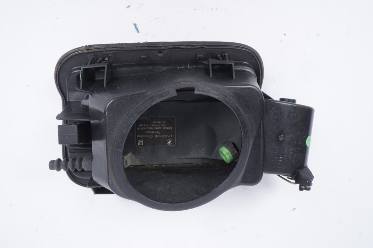 2009-2015 BMW 750LI F02 GASOLINE FUEL TANK FILLER DOOR LID COVER BLACK OEM