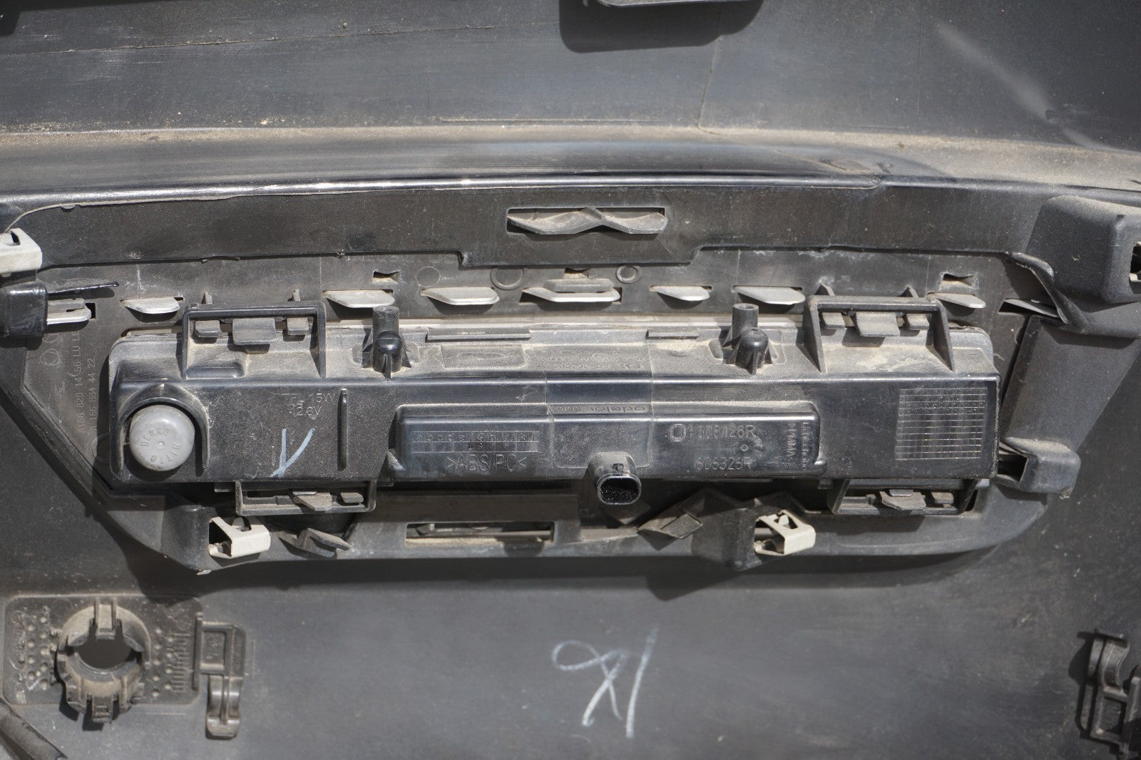 13-16 Mercedes GL450 Front Bumper Cover & Grille OEM