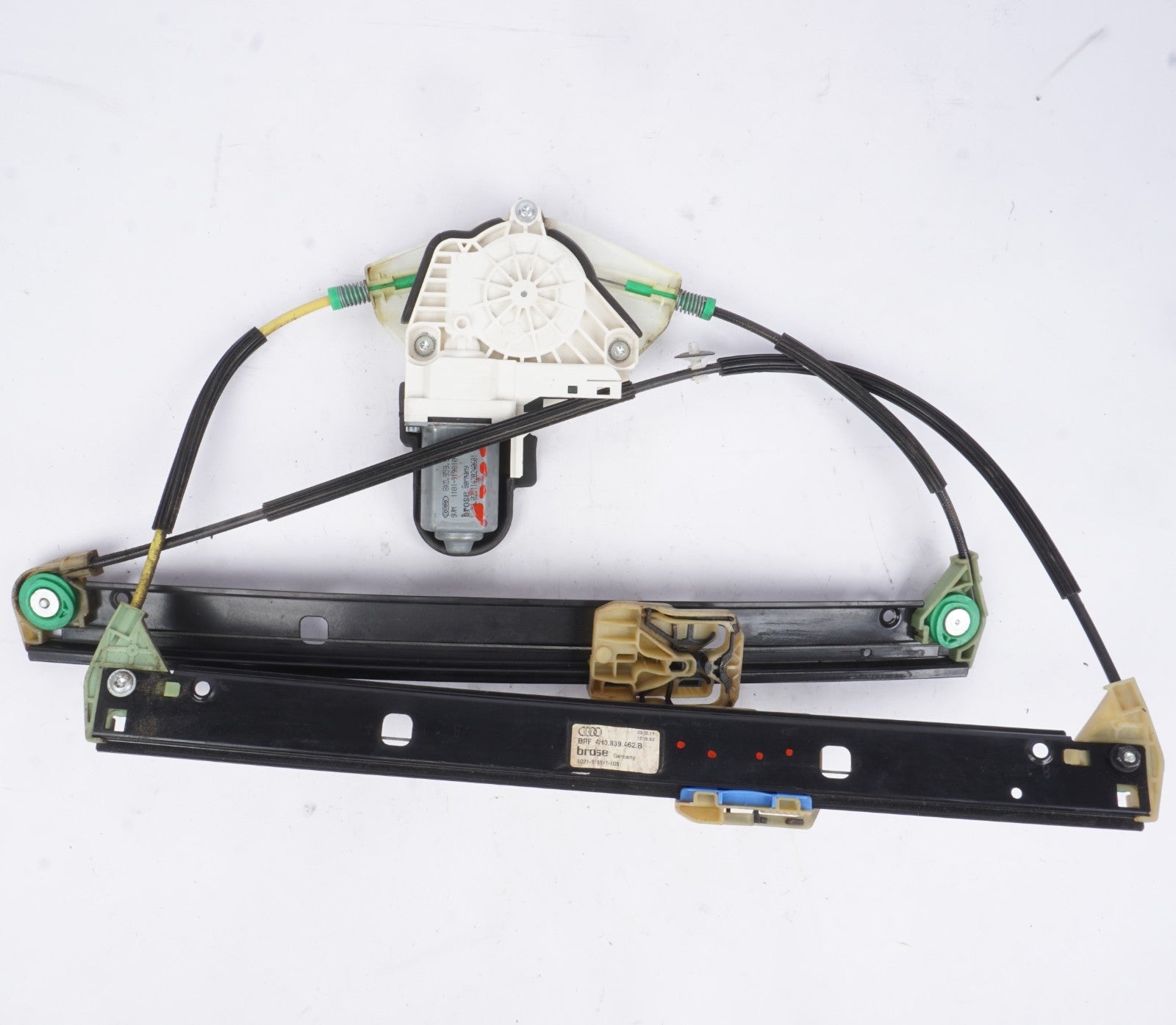 2011 - 2017 Audi A8 Rear Right Passenger Side Door Window Regulator OEM