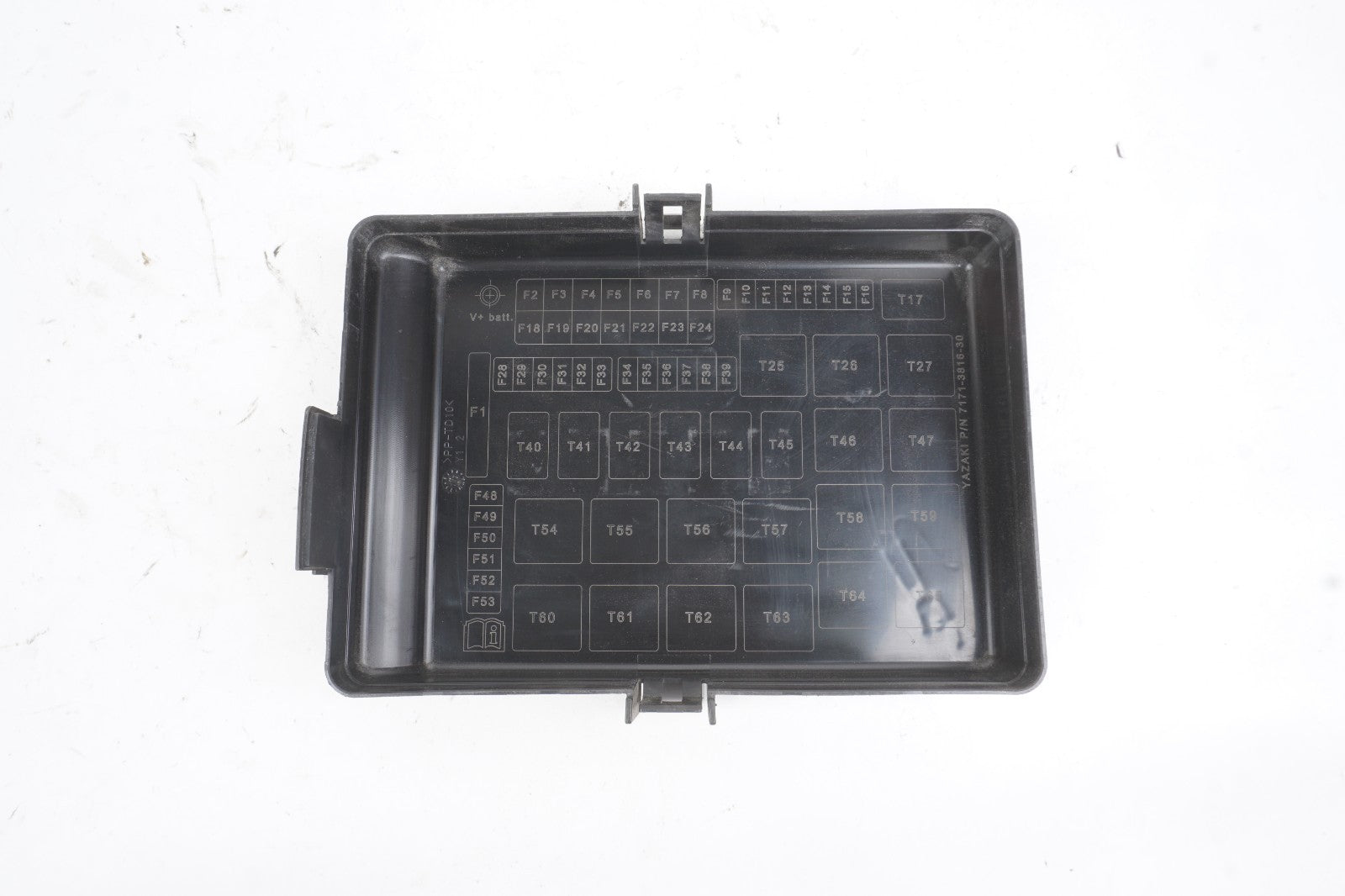 2014-2021 Maserati Ghibli 3.0L Power Distribution Center Fuse Box Cover OEM