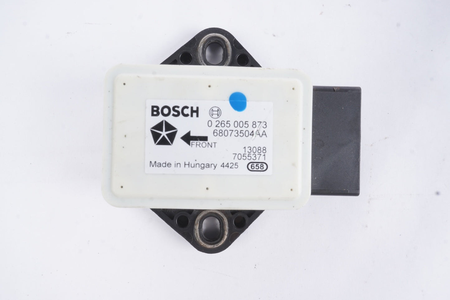 12 13 14 15 16 17 FIAT 500 YAW TURN RATE SENSOR MODULE UNIT 68073504AA OEM