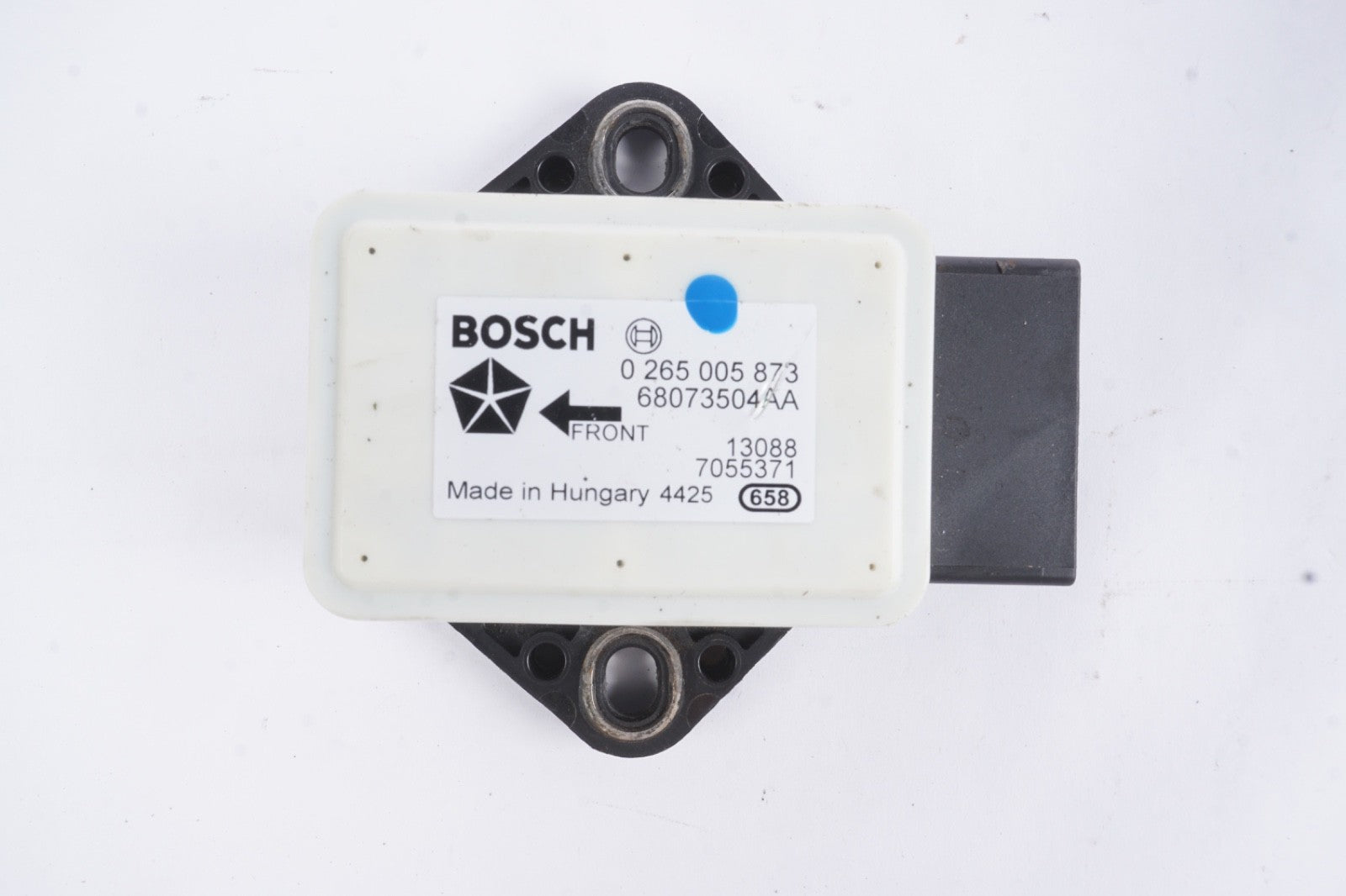 12 13 14 15 16 17 FIAT 500 YAW TURN RATE SENSOR MODULE UNIT 68073504AA OEM