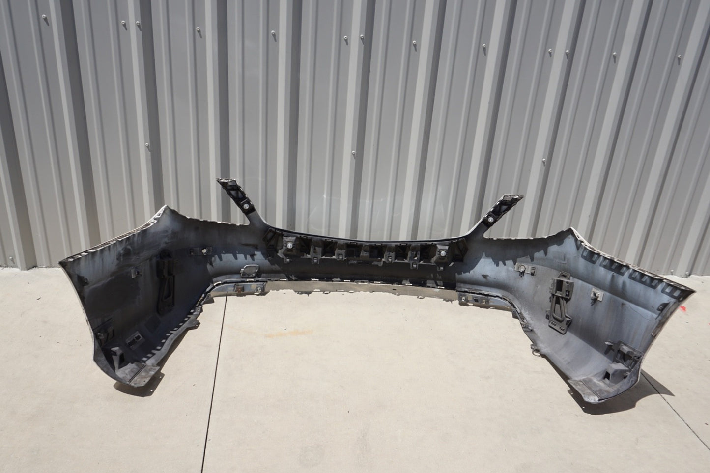 14-17 Mercedes W222 S550 S600 AMG Sport Rear Bumper Cover Diamond White OEM