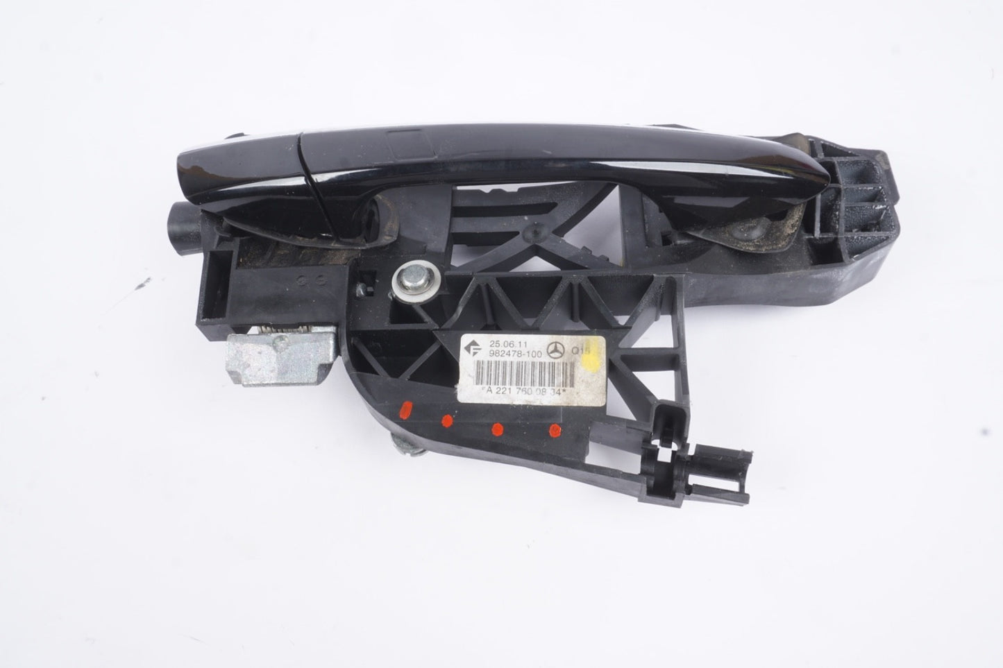 07-13 Mercedes W221 S550 S63 AMG Rear Right Exterior Door Handle Keyless Go OEM