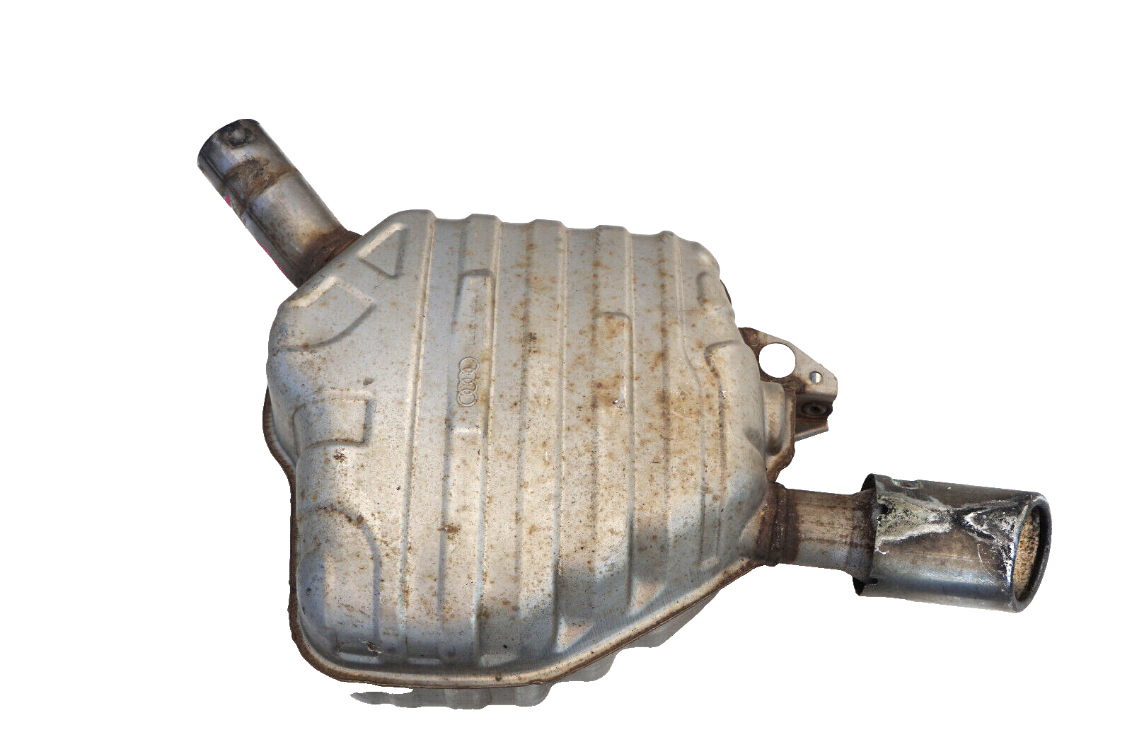 2012 - 2014 AUDI A7 3.0L EXHAUST MUFLER RIGHT PASSENGER SIDE 4G0253612C OEM
