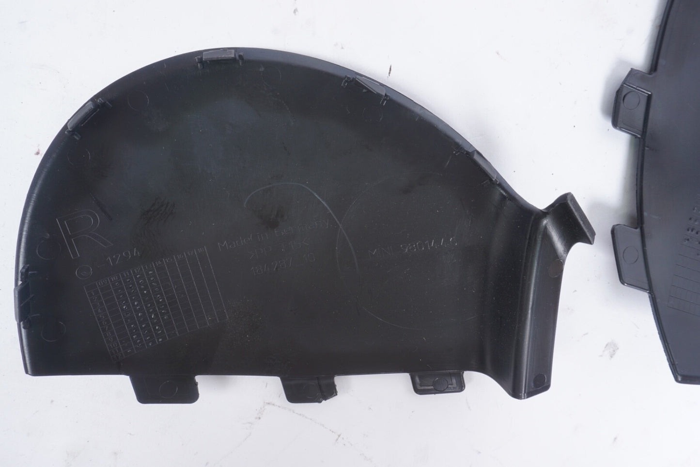 2011-2016 MINI COUNTRYMAN RIGHT LEFT SIDE DASHBOARD TRIM COVER 9801445 9801446