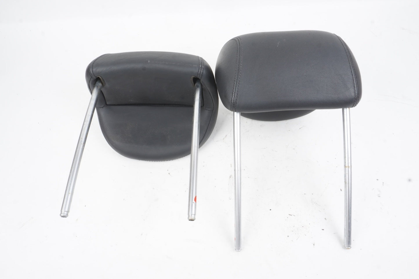 03-08 MERCEDES SL500 SL550 FRONT LEFT RIGHT HEADREST LEATHER BLACK OEM Designo