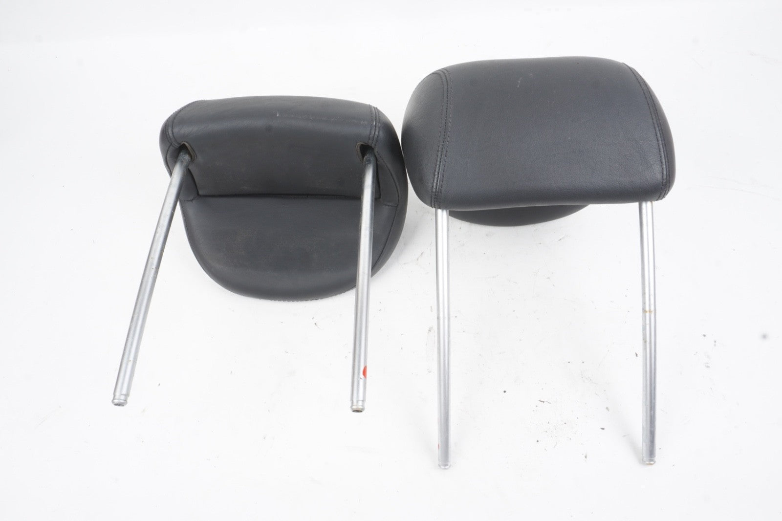 03-08 MERCEDES SL500 SL550 FRONT LEFT RIGHT HEADREST LEATHER BLACK OEM Designo
