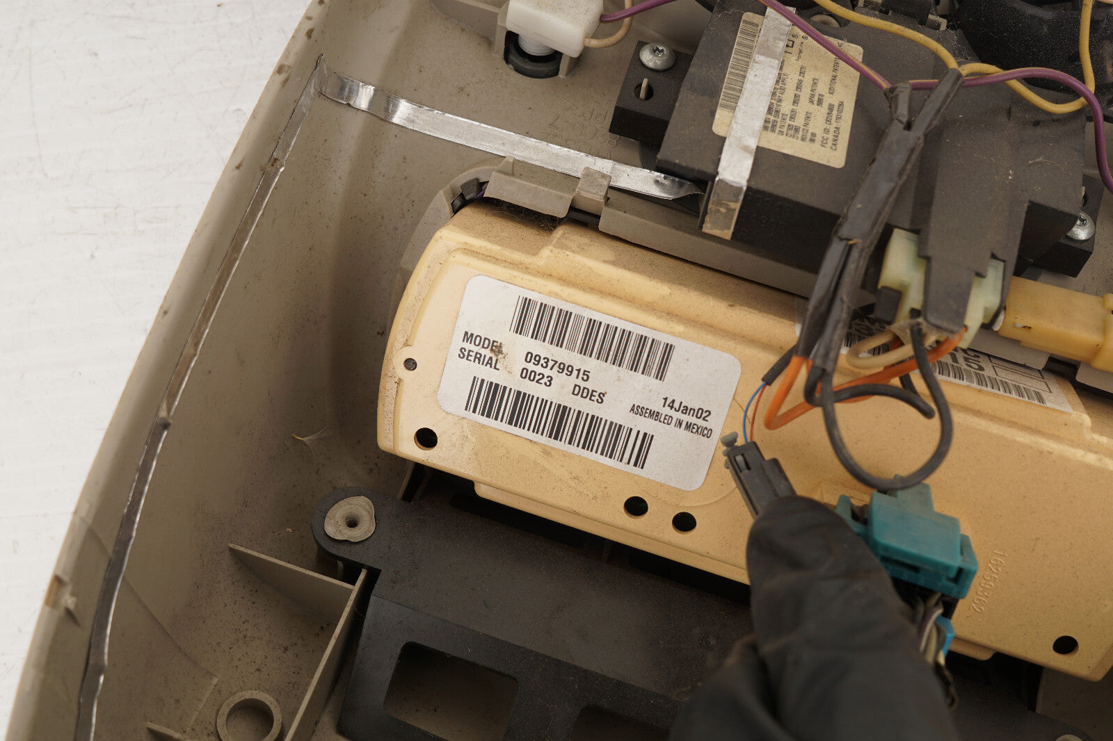2000 - 2002 GMC Yukon TEMPERATURE AC CLIMATE CONTROL 09379915 OEM